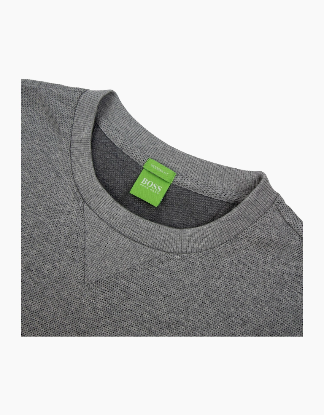 Hugo Boss C Salbo Logo Crewneck Sweatshirt Grey 059
