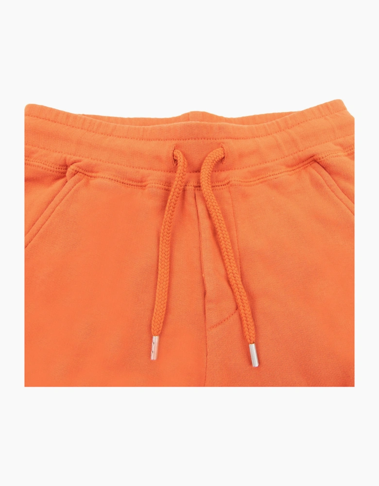 Cp Company Undersixteen Grey Lens Logo Bermuda Shorts Harvest Pumpkin 439