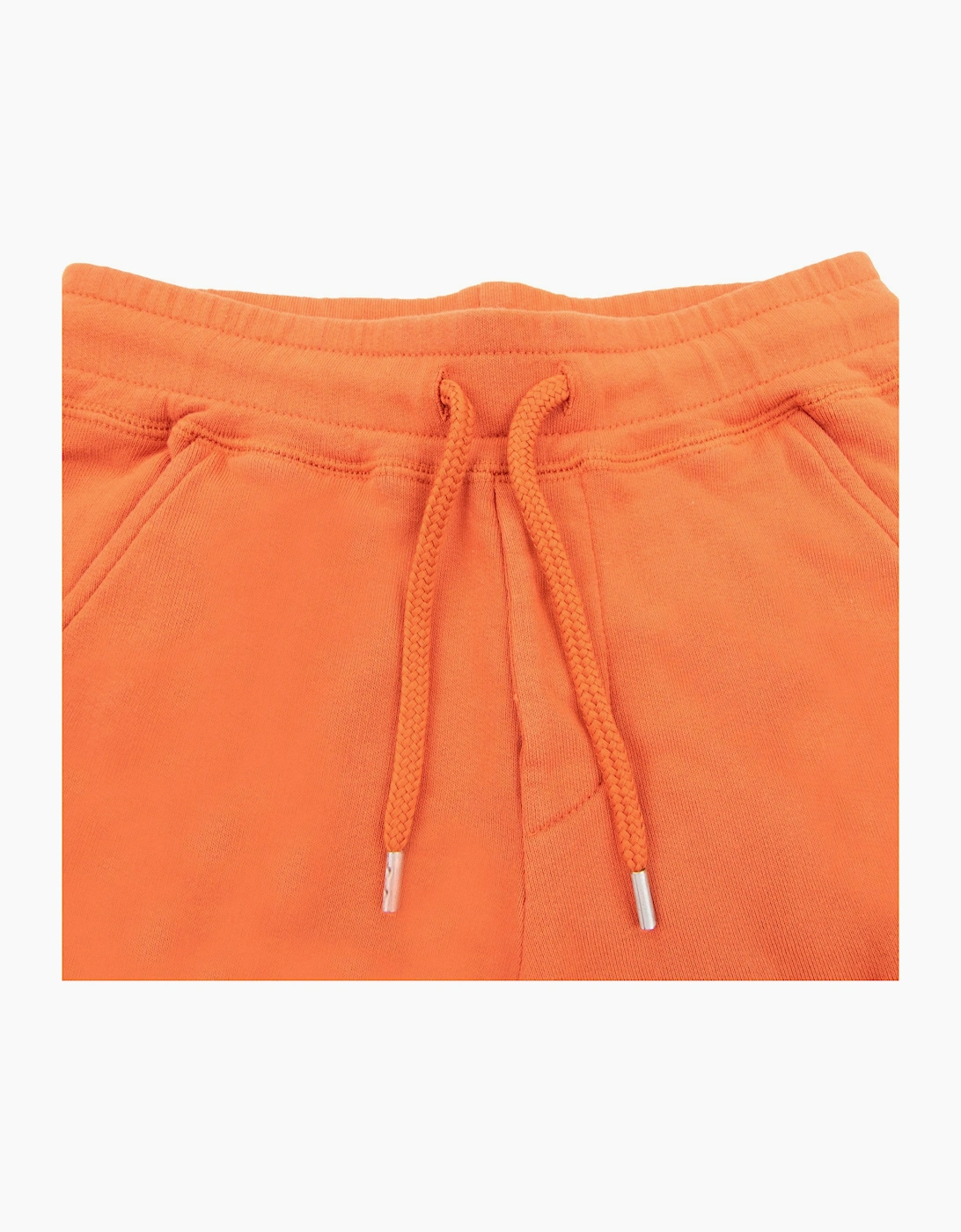 Cp Company Undersixteen Grey Lens Logo Bermuda Shorts Harvest Pumpkin 439