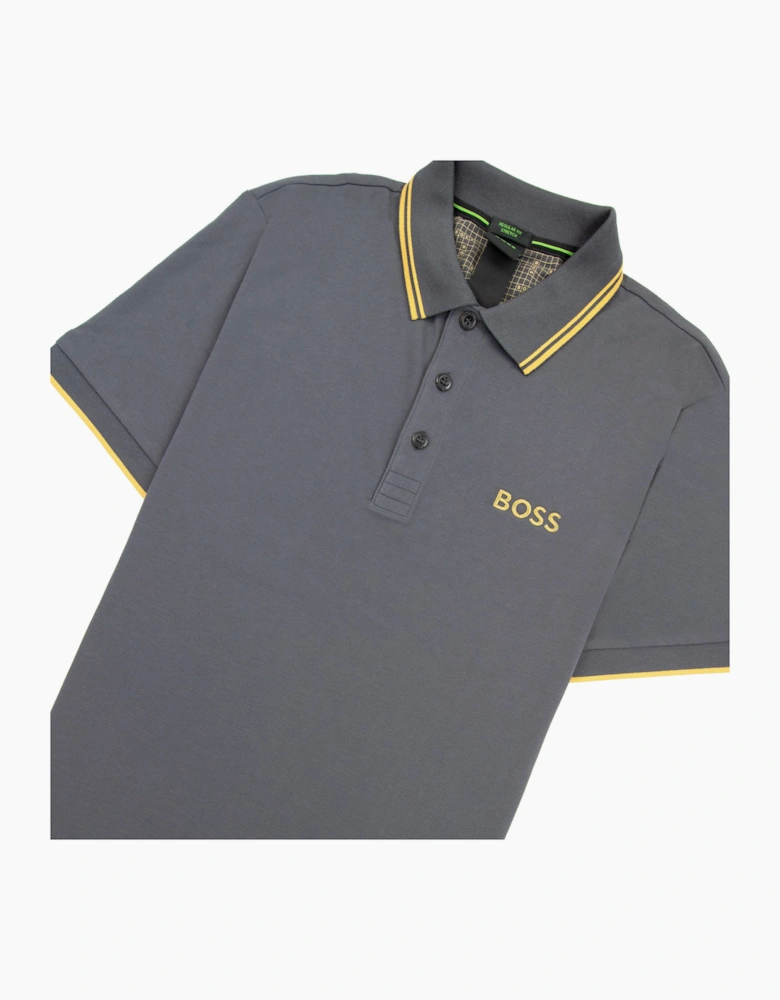 Hugo Boss Paddy Pro Regular Fit Polo Dark Grey 027