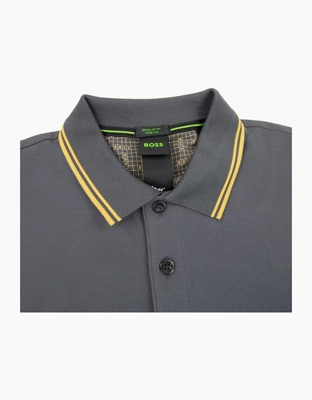 Hugo Boss Paddy Pro Regular Fit Polo Dark Grey 027