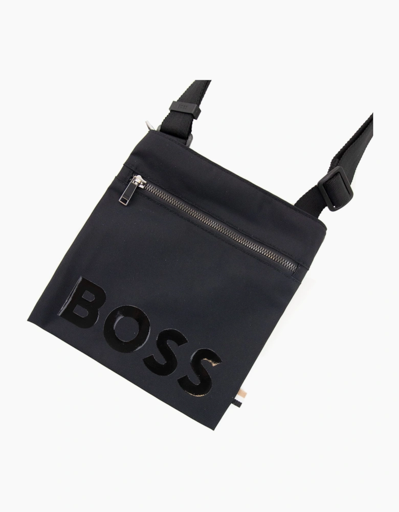 Hugo Boss Catch Printed Logo Envelope Bag Black 001