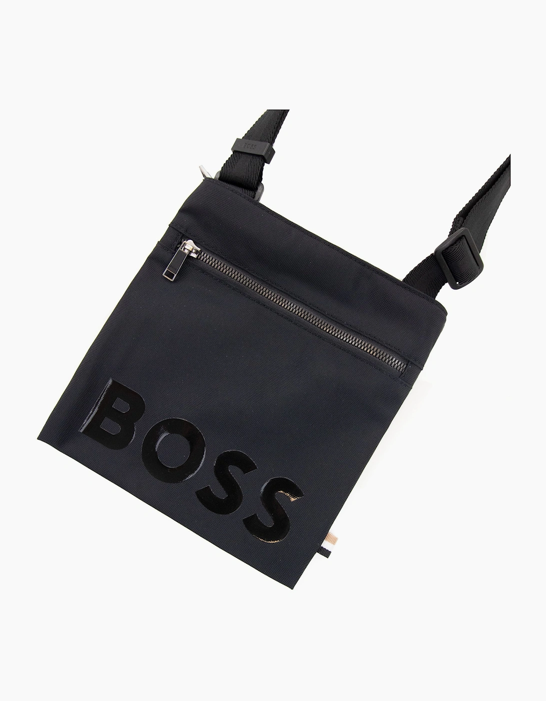 Hugo Boss Catch Printed Logo Envelope Bag Black 001