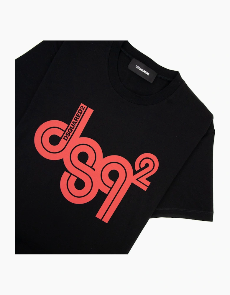 Dsquared2 Dsq2 Stamp T-shirt Black
