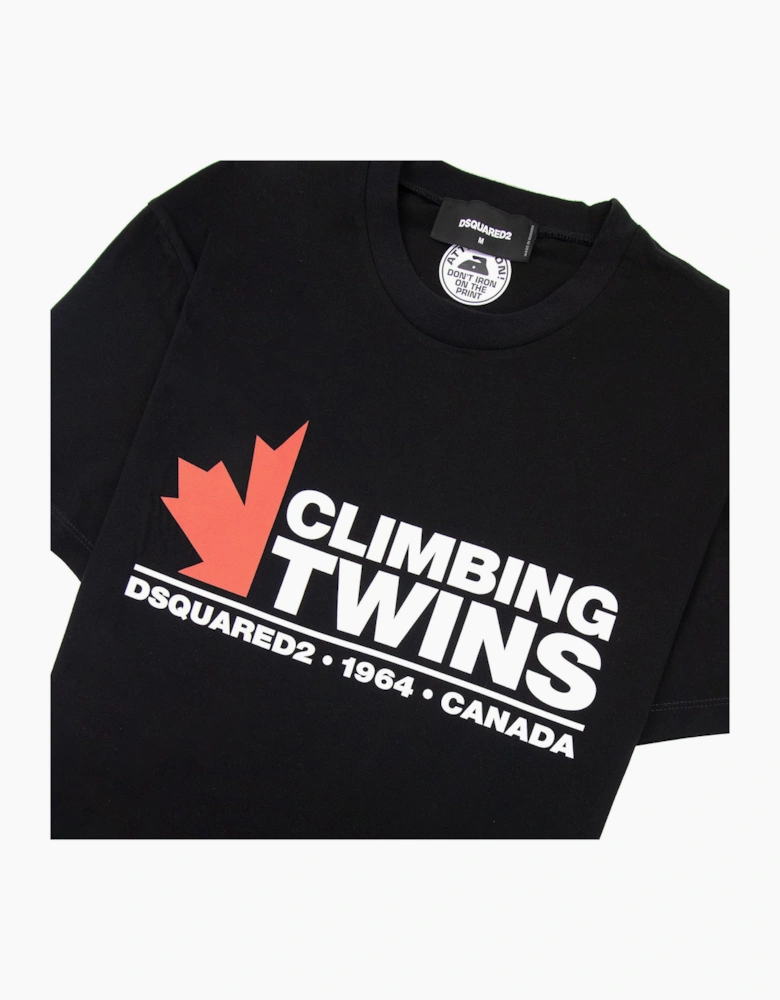 Dsquared2 Climbing Twins T-shirt Black