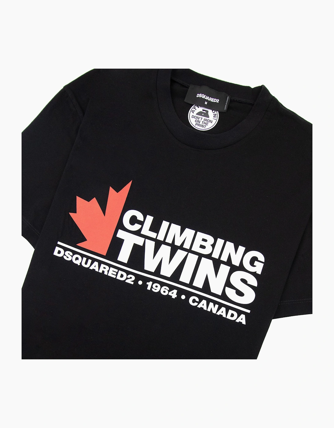 Dsquared2 Climbing Twins T-shirt Black