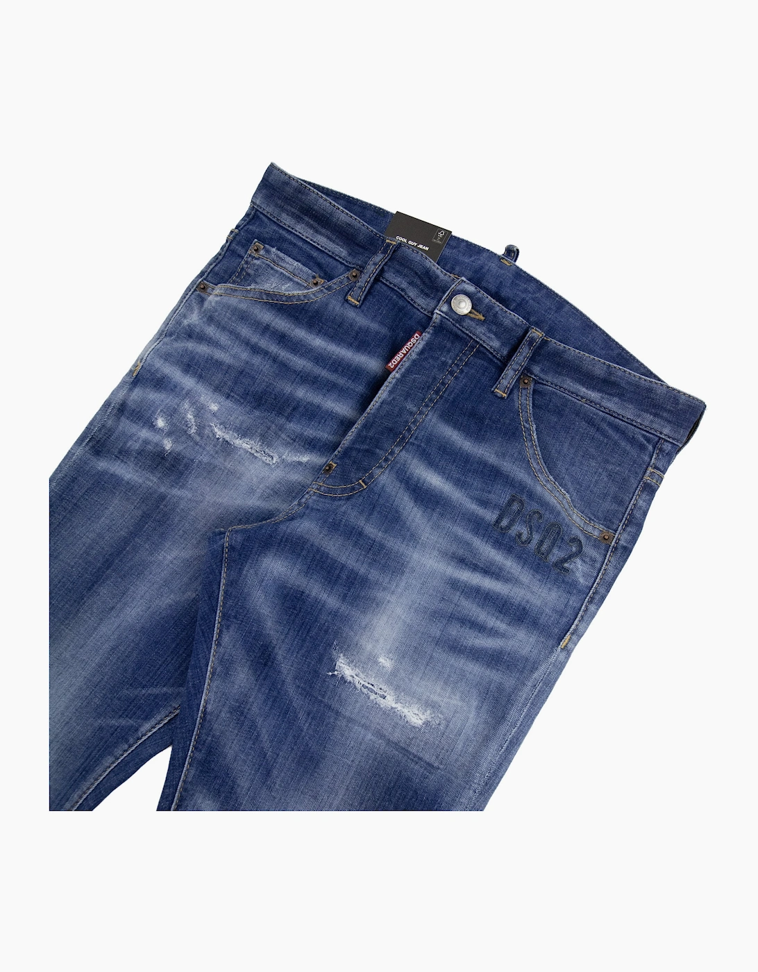 Dsquared2 Medium Heritage Fisherman Wash 642 Jeans Blue 470