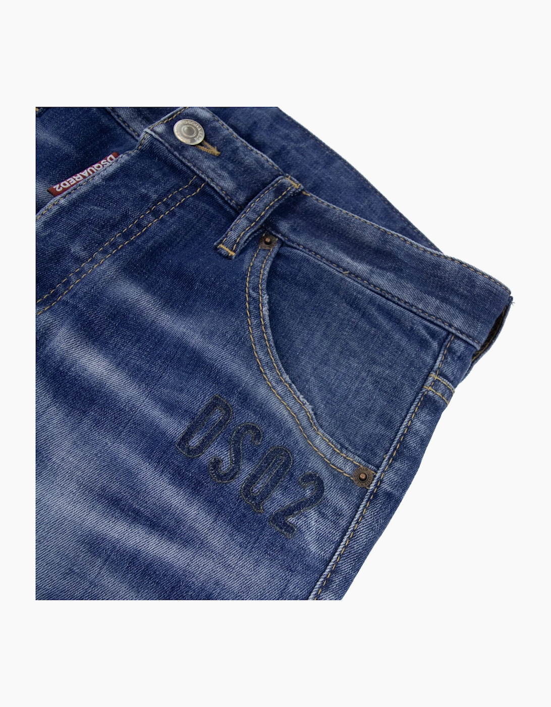 Dsquared2 Medium Heritage Fisherman Wash 642 Jeans Blue 470