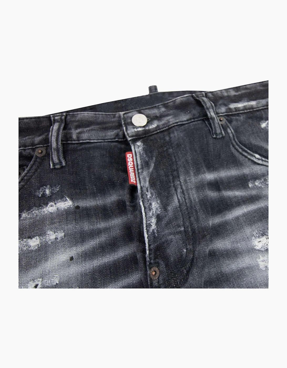Dsquared2 Black Squat Cool Guy Denim Jeans Black 900