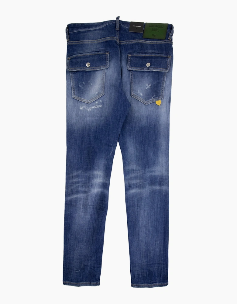 Dsquared2 Medium Heritage Fisherman Wash 642 Jeans Blue 470