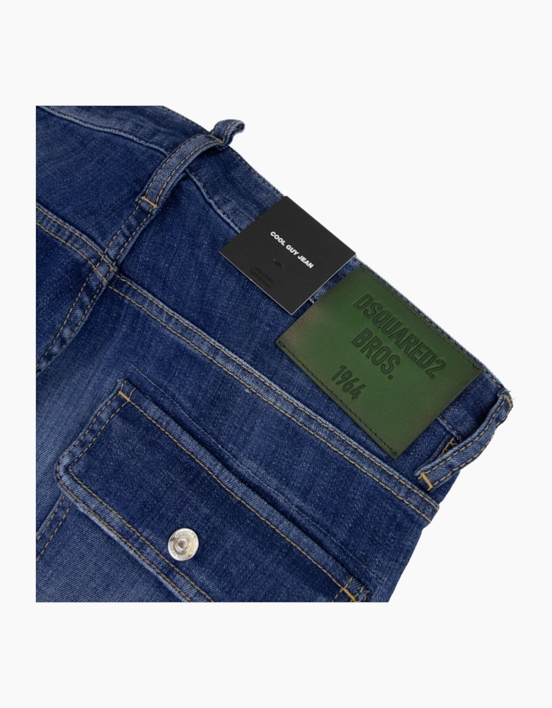 Dsquared2 Medium Heritage Fisherman Wash 642 Jeans Blue 470