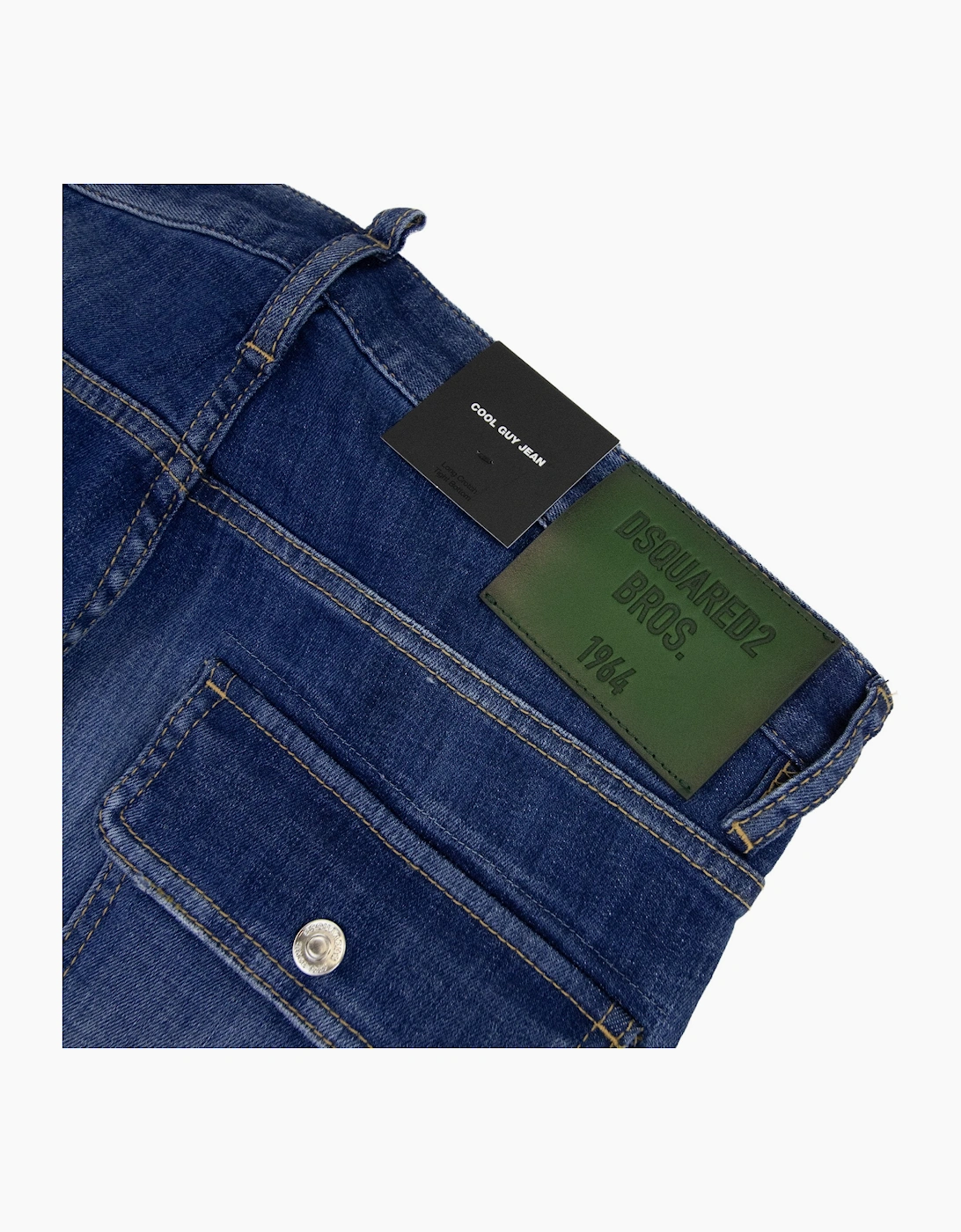 Dsquared2 Medium Heritage Fisherman Wash 642 Jeans Blue 470