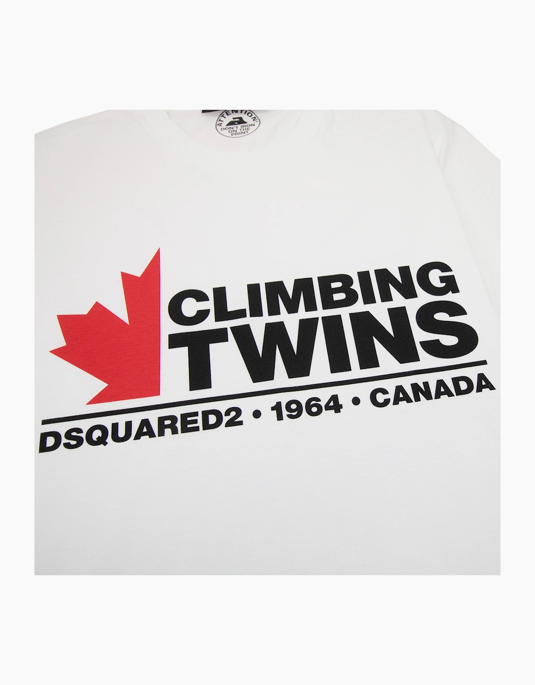 Dsquared2 Climbing Twins T-shirt White