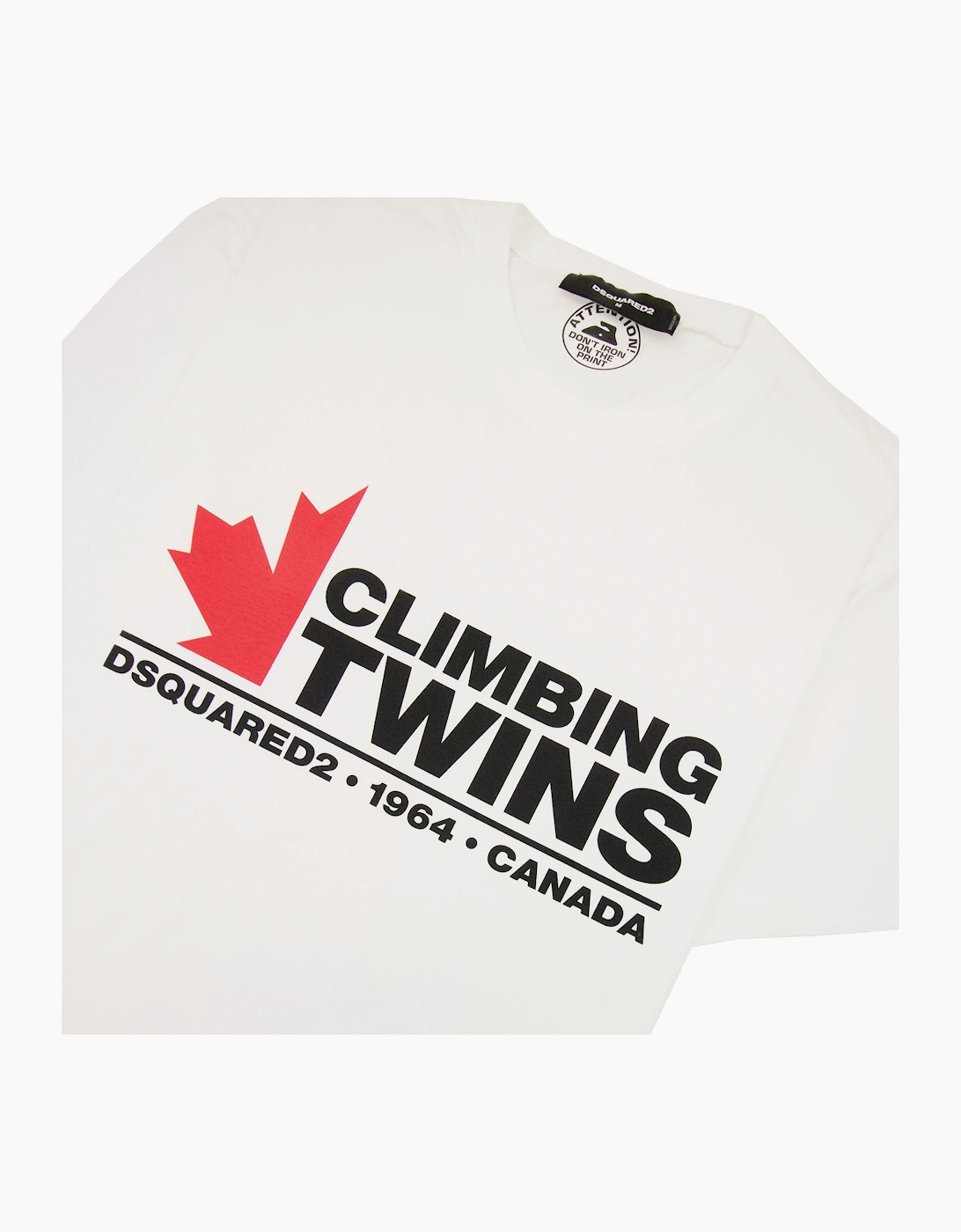 Dsquared2 Climbing Twins T-shirt White