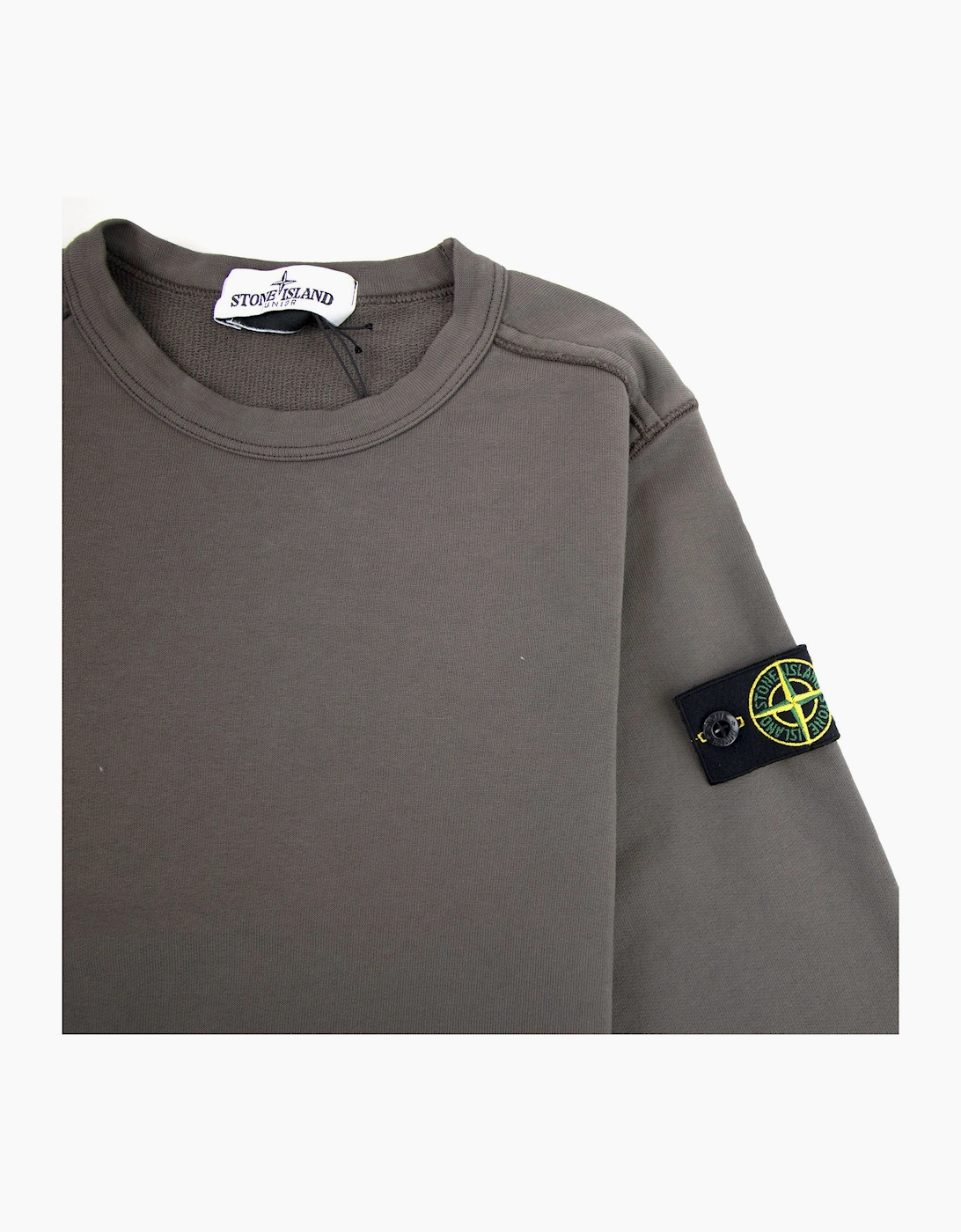 Stone Island Junior S/S Sweatshirt Khaki