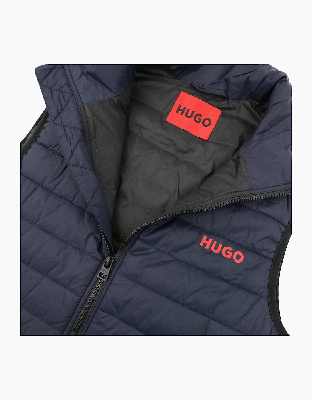 Hugo Bentino2221 Padded Gilet Dark Blue 405
