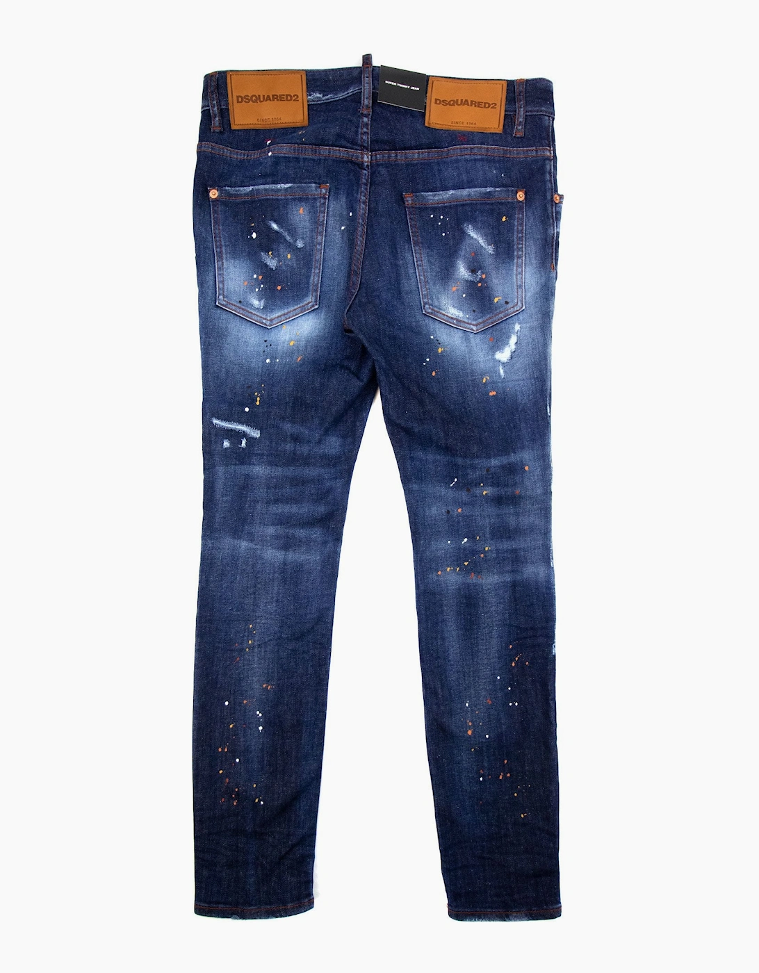 Dsquared2 Medium Autumn Leaves Wash Super Twinky Jeans Denim