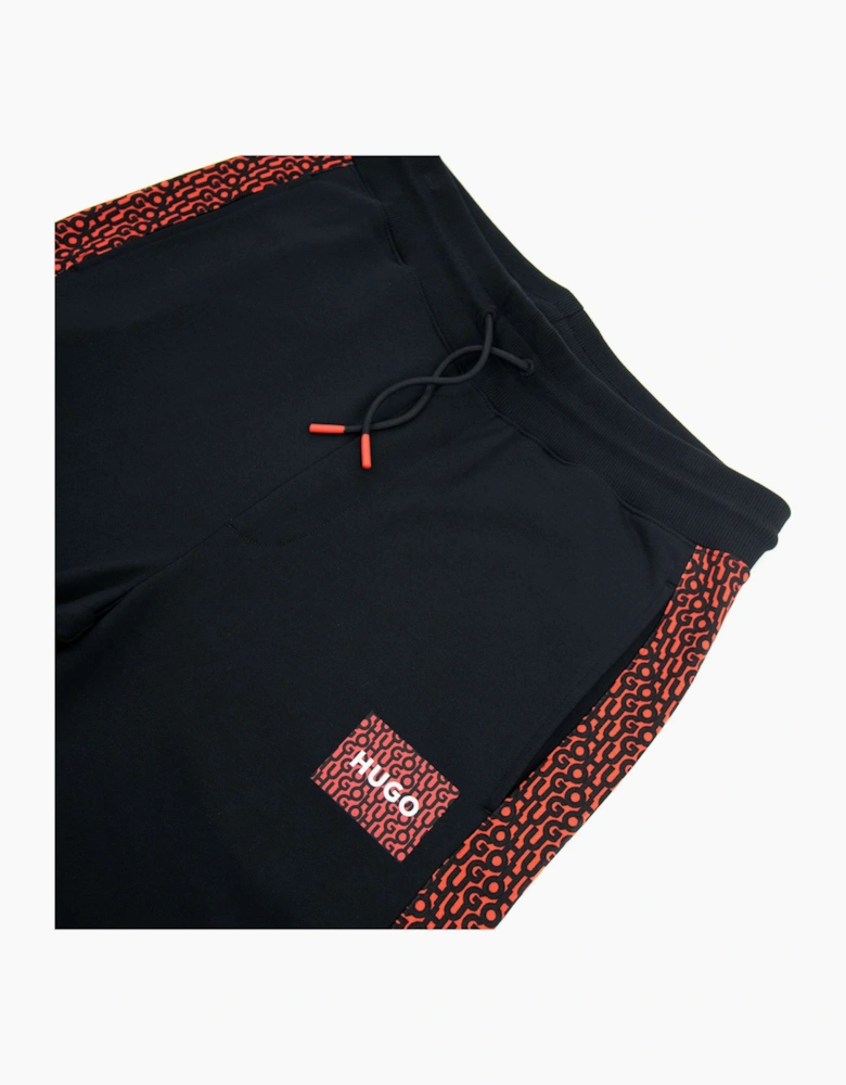 Hugo Dacino Side Logo Tracksuit Pants Black 001