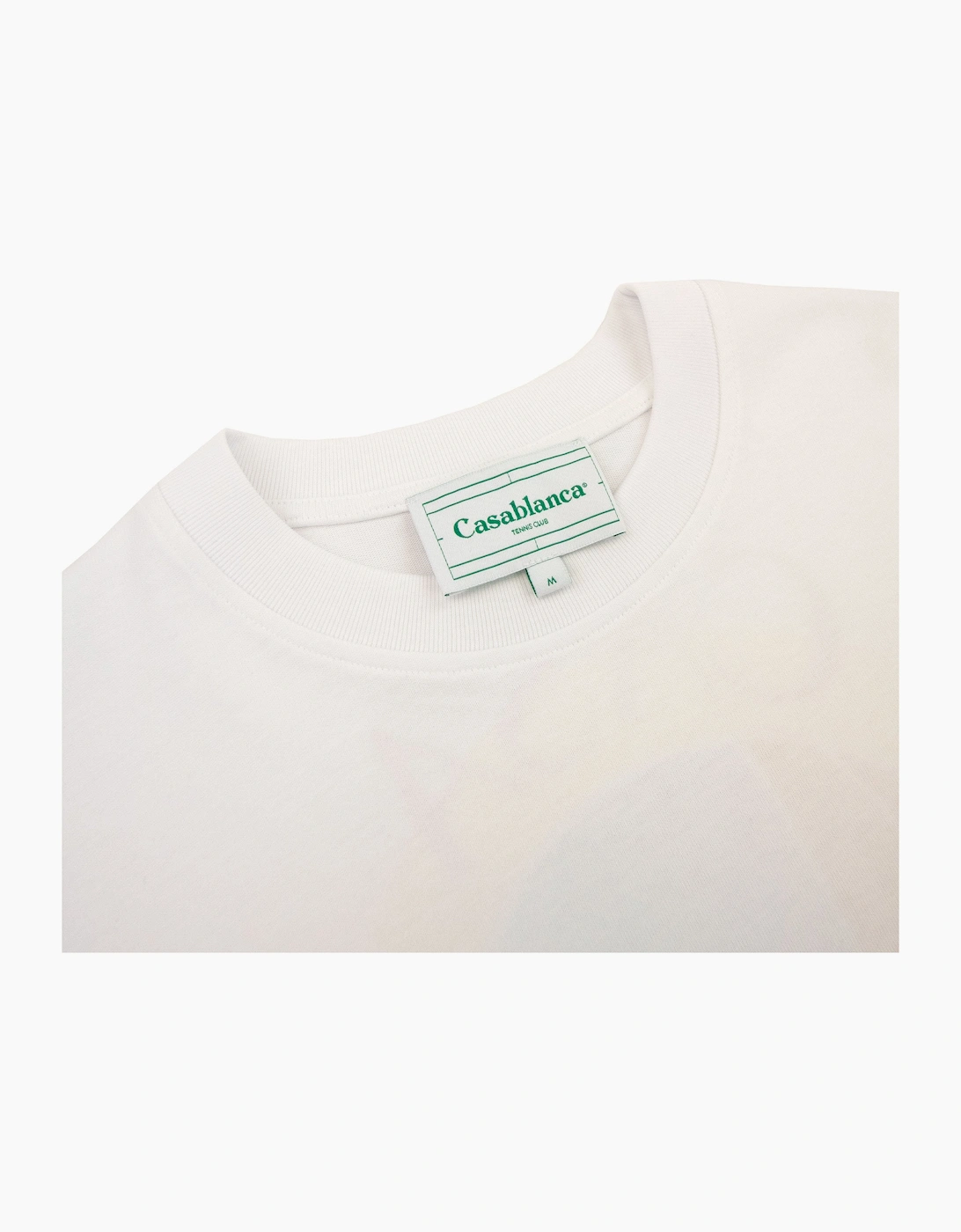 Casablanca L Arche De Nuit Printed T Shirt White 001