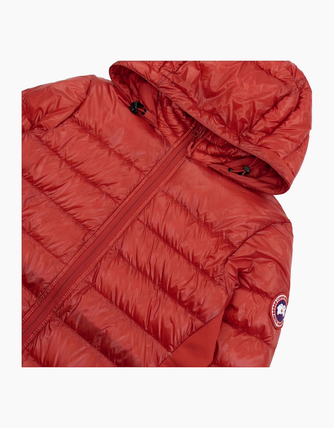 Canada Goose Hybridge Lite Hooded Coat Red