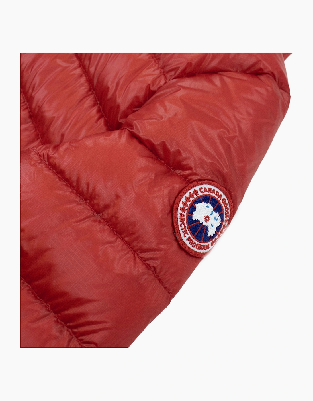 Canada Goose Hybridge Lite Hooded Coat Red