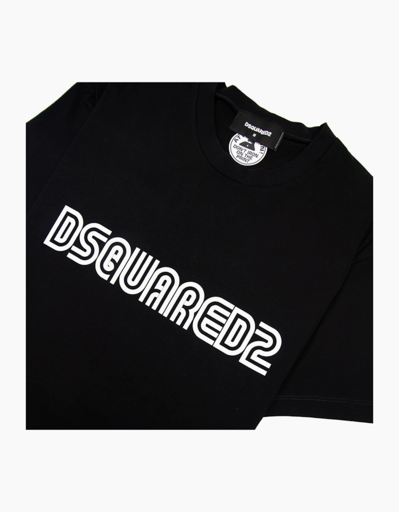 Dsquared2 D2 Outline Cool Tee Black