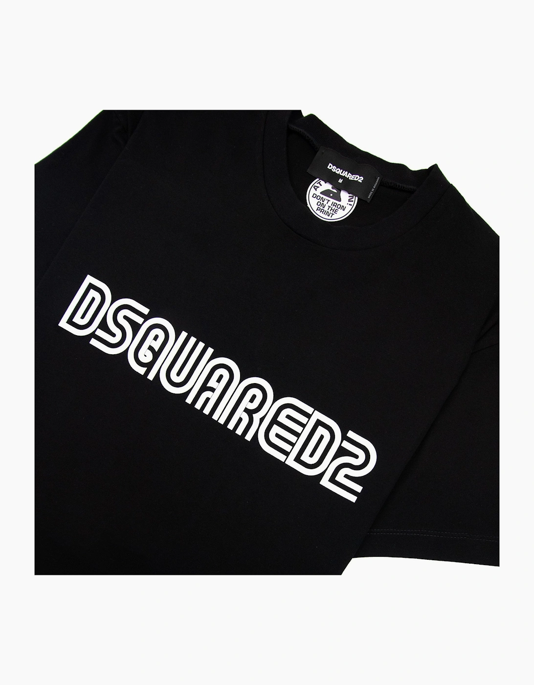 Dsquared2 D2 Outline Cool Tee Black