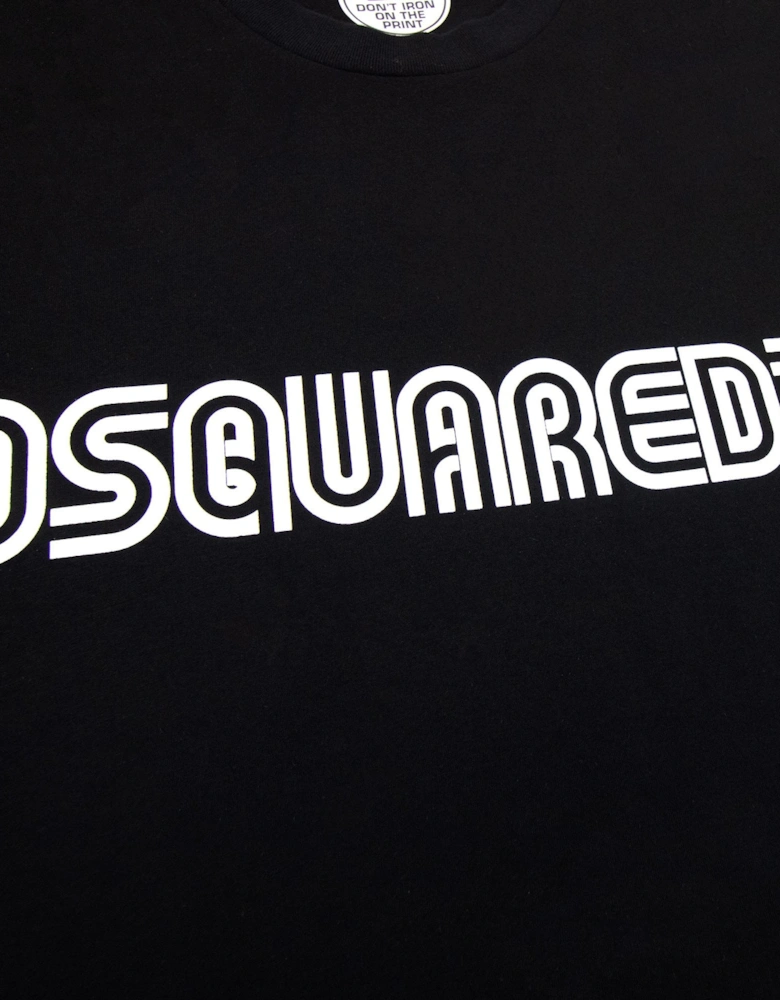 Dsquared2 D2 Outline Cool Tee Black
