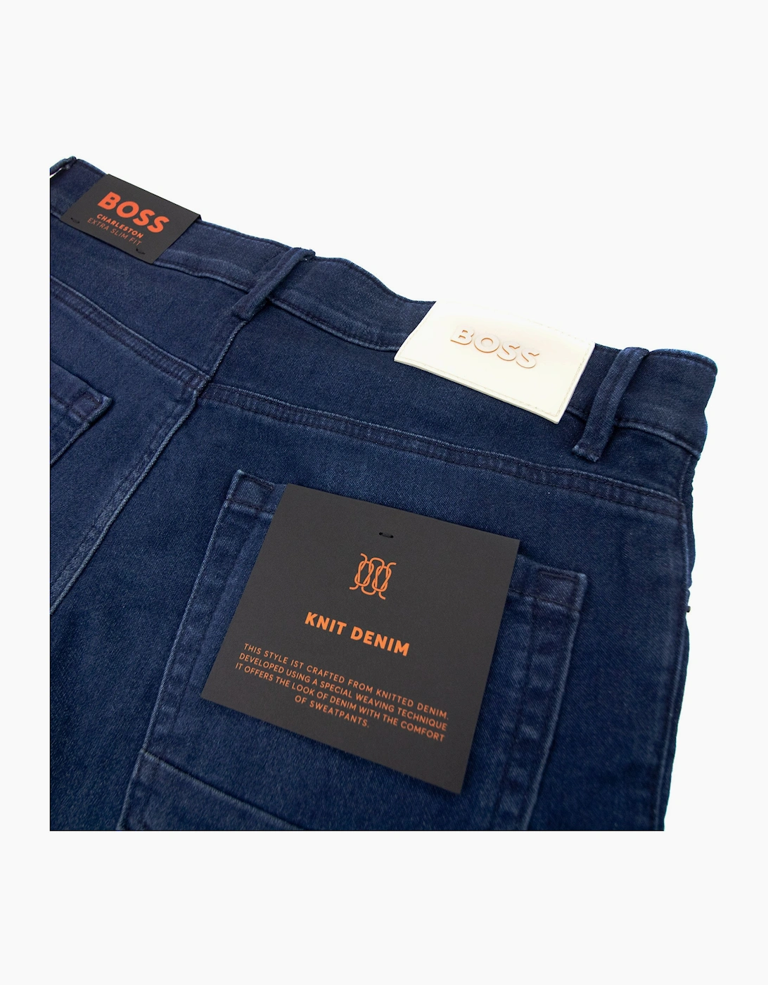 Hugo Boss Charlestone Extra Slim Fit Jeans Dark Blue 414
