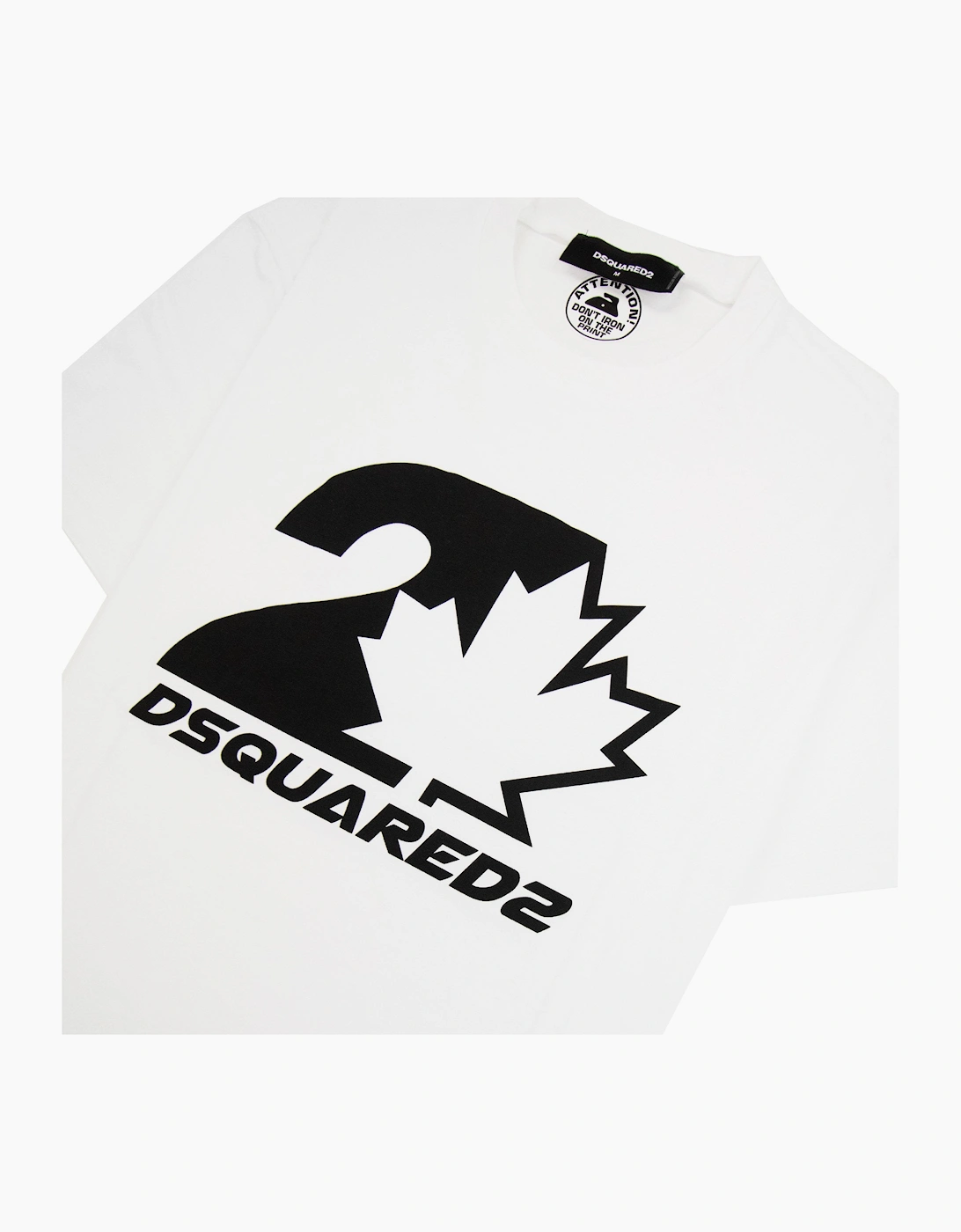 Dsquared2 Dsq2 Logo Cool T Shirt White 100
