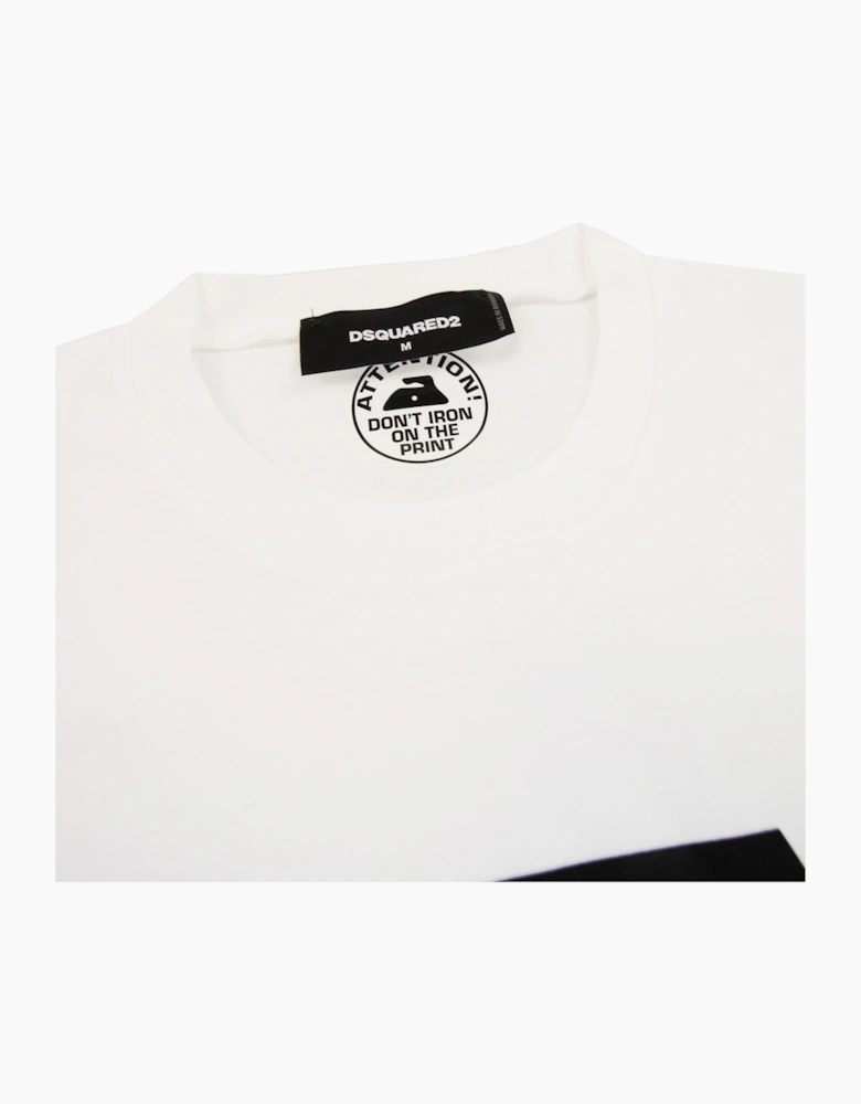 Dsquared2 Dsq2 Logo Cool T Shirt White 100