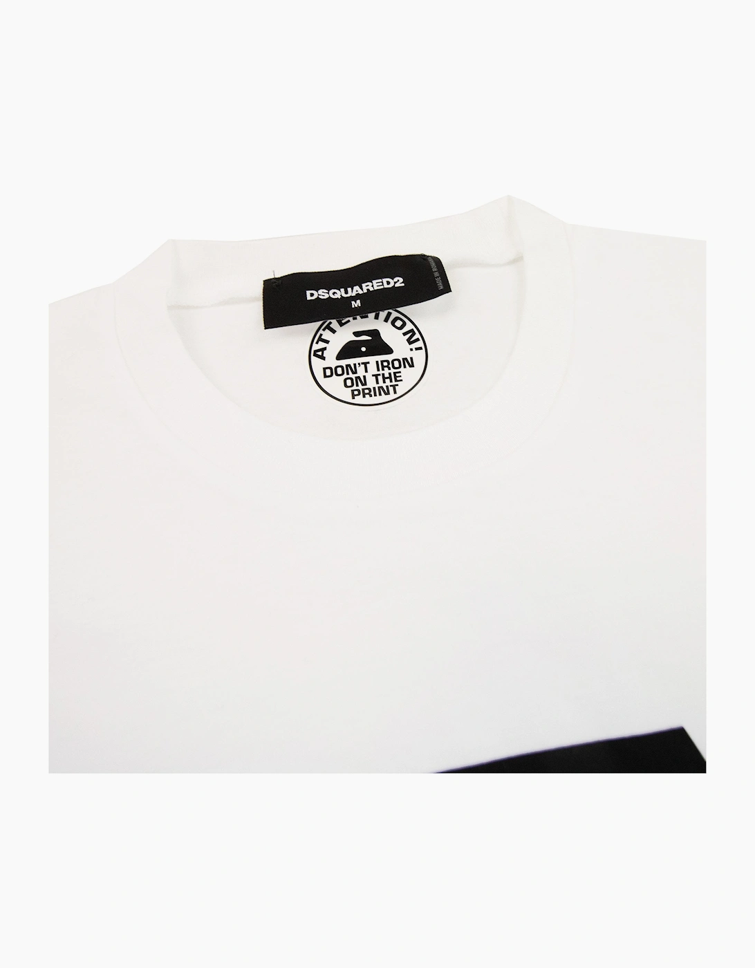 Dsquared2 Dsq2 Logo Cool T Shirt White 100