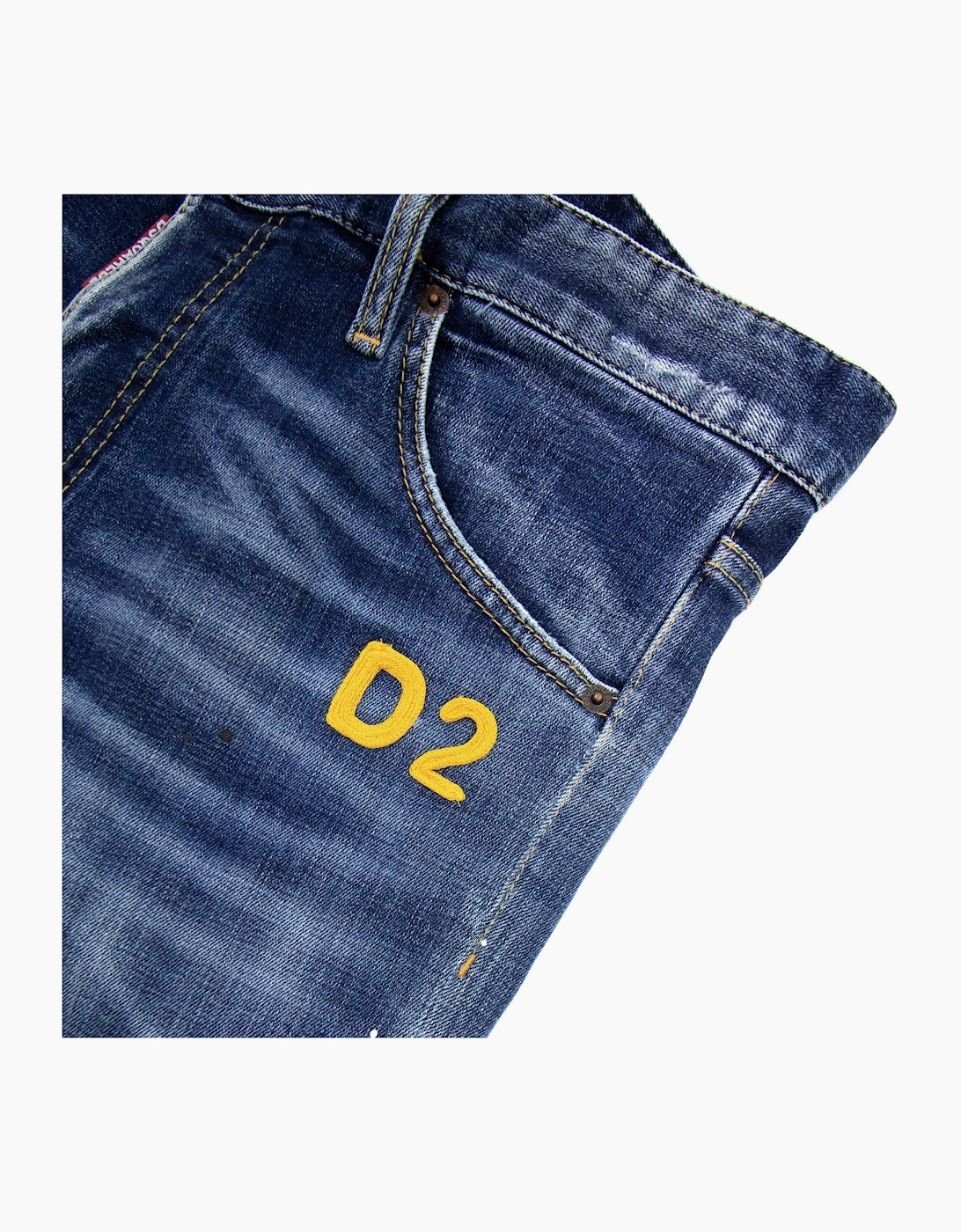 Dsquared2 Medium Hiking Wash Cool Guy Jeans Denim