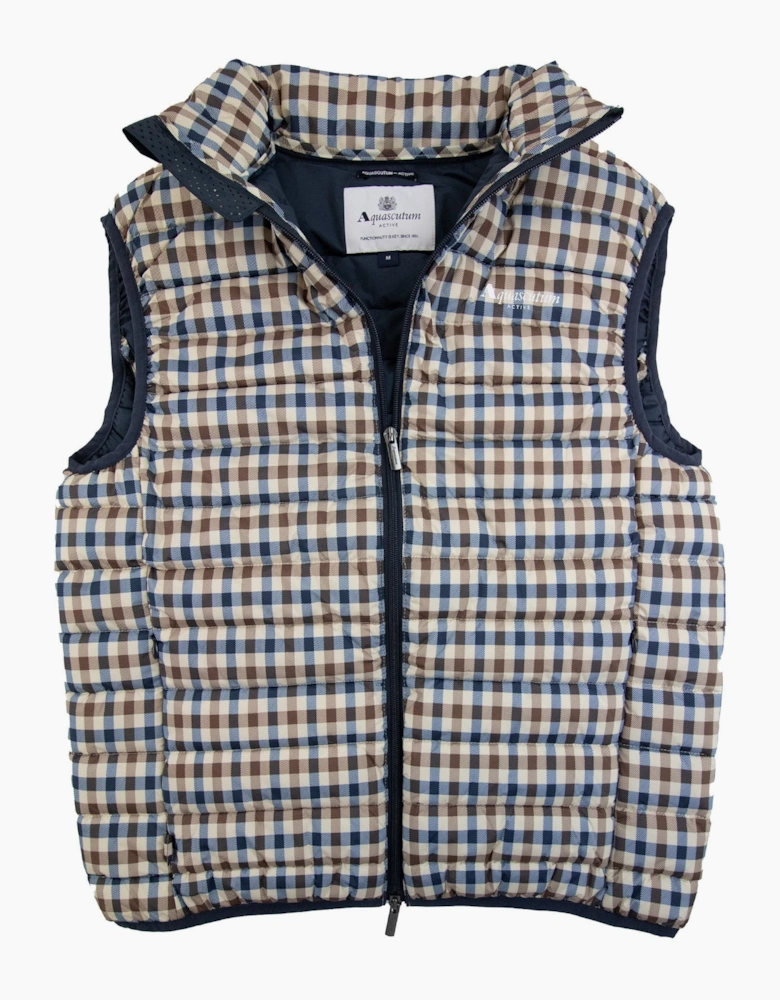 Aquascutum Rlg Active Vest Club Check 28