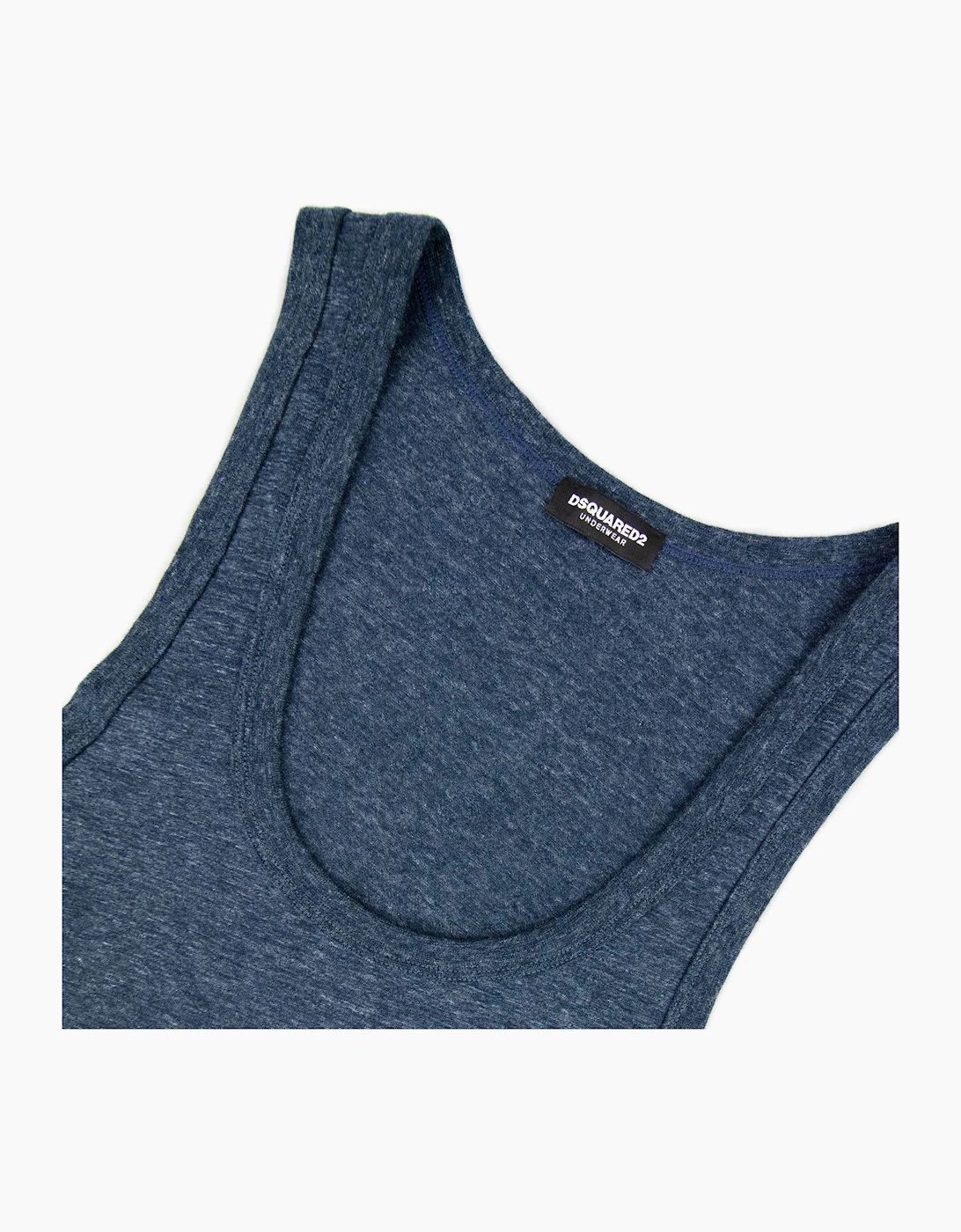 Dsquared2 Back Logo Vest Top Navy