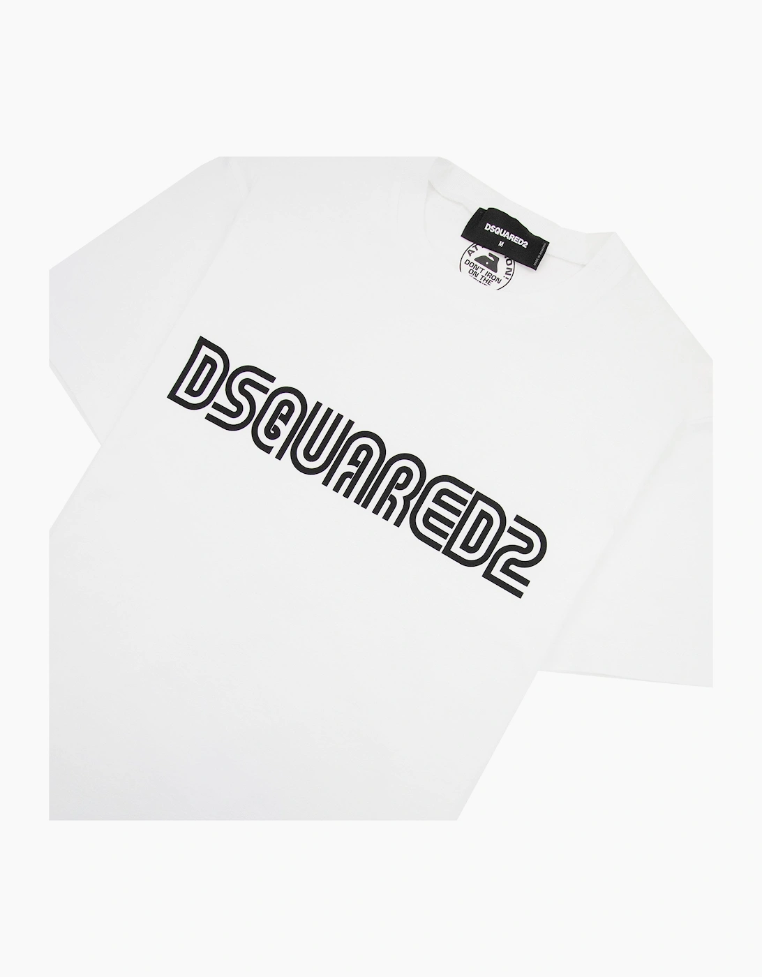 Dsquared2 D2 Outline Cool Tee White