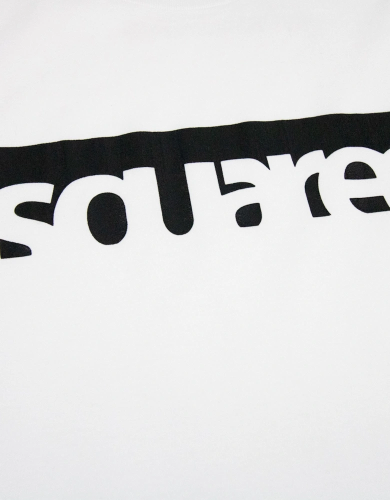 Dsquared2 Broken Logo T Shirt White