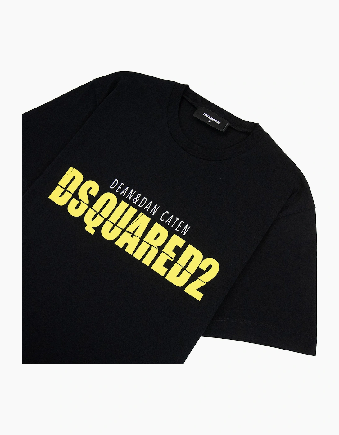 Dsquared2 Horror Printed Logo Cool Fit T Shirt Black 900