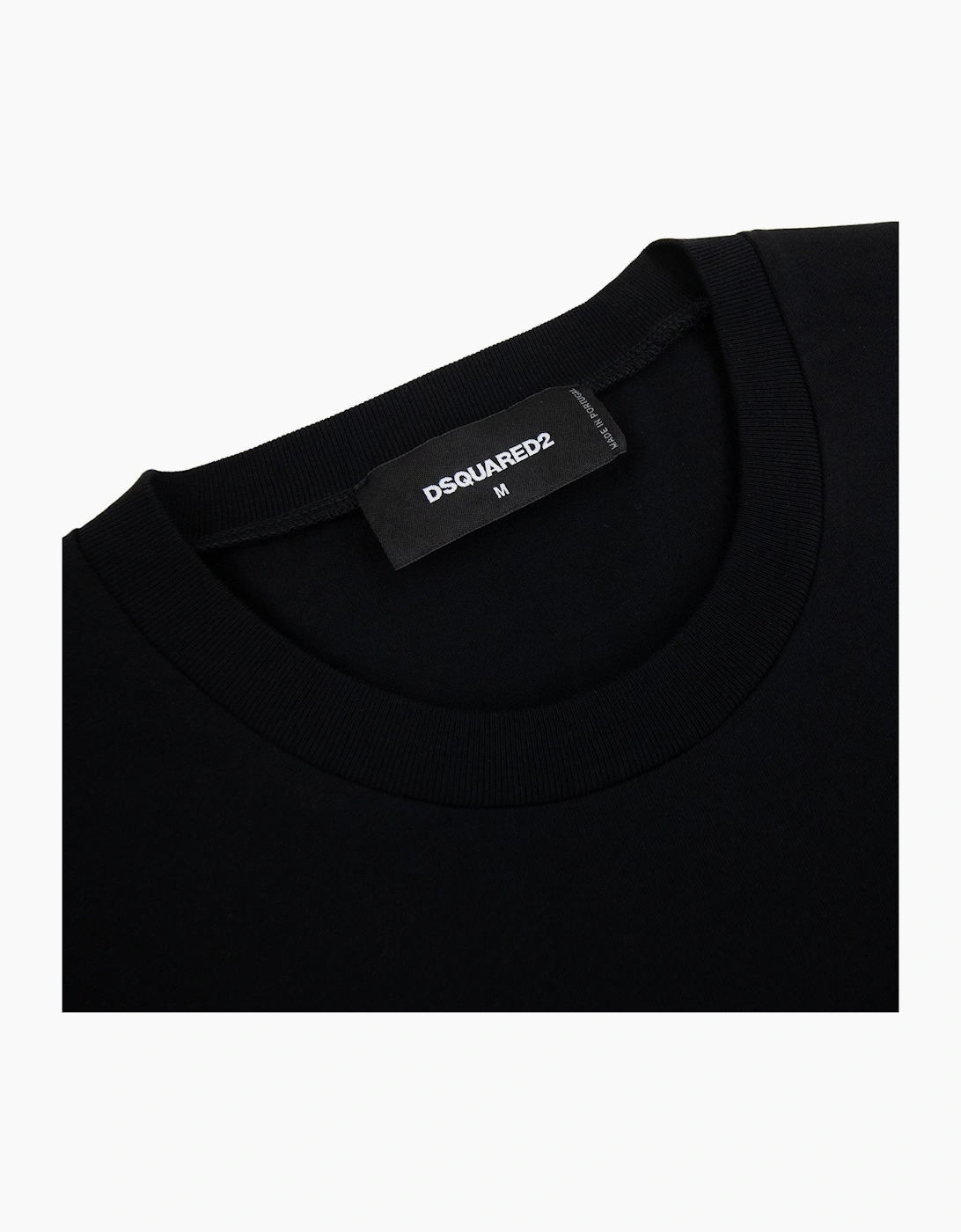 Dsquared2 Horror Printed Logo Cool Fit T Shirt Black 900
