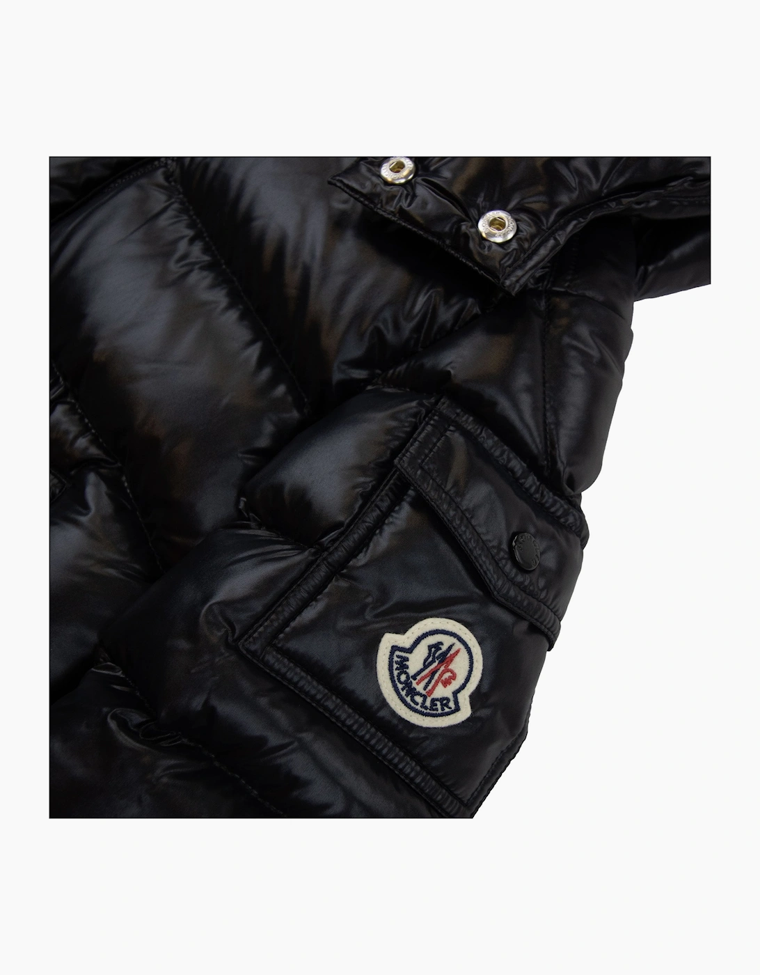 Moncler New Maya Giubbotto Down Jacket Black
