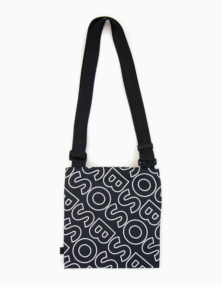 Hugo Boss Catch Ln Outline Logo Envelope Bag Navy 409