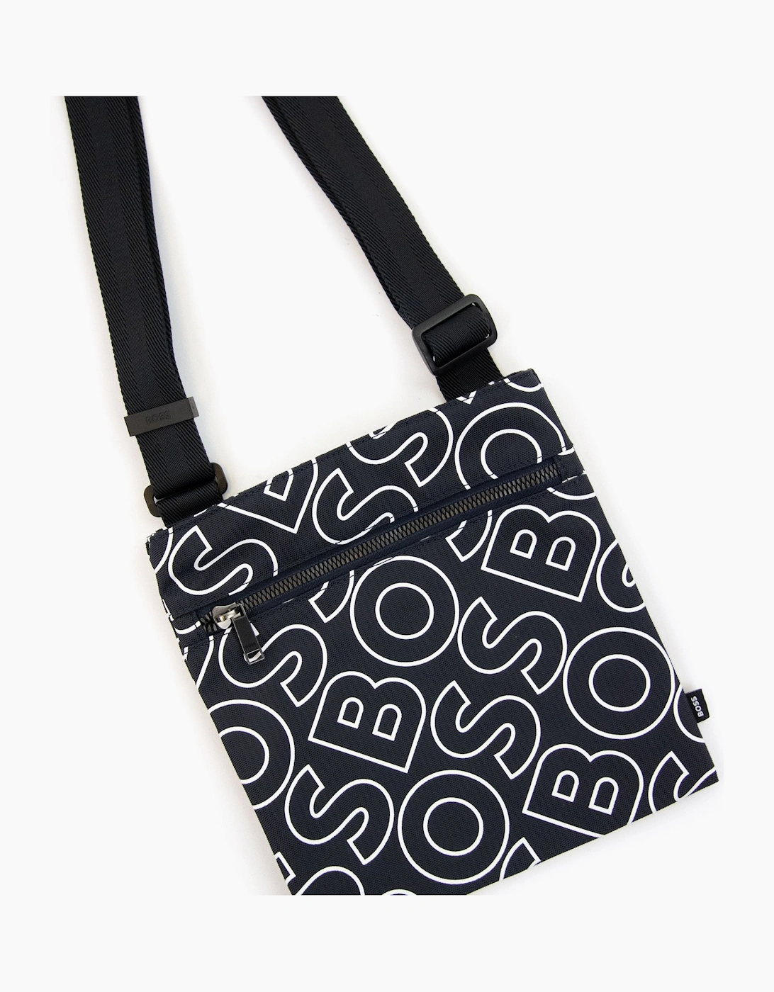 Hugo Boss Catch Ln Outline Logo Envelope Bag Navy 409
