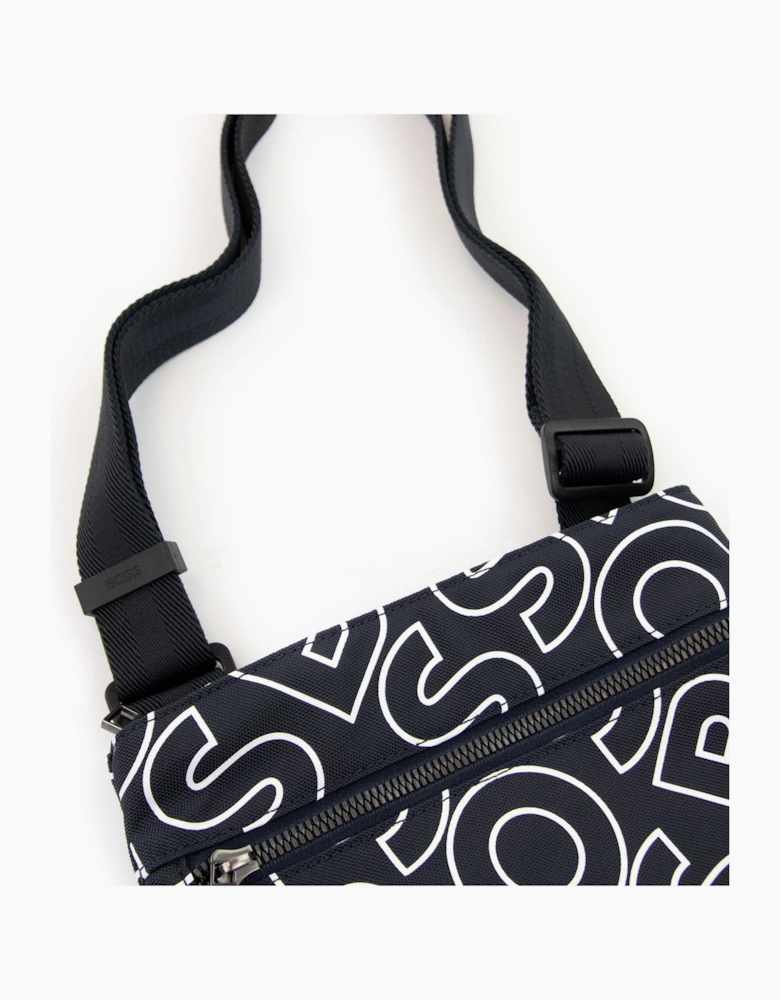 Hugo Boss Catch Ln Outline Logo Envelope Bag Navy 409