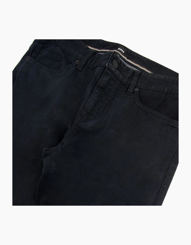 Hugo Boss Delaware3-1-20 Slim Fit Stretch Jean Black 001