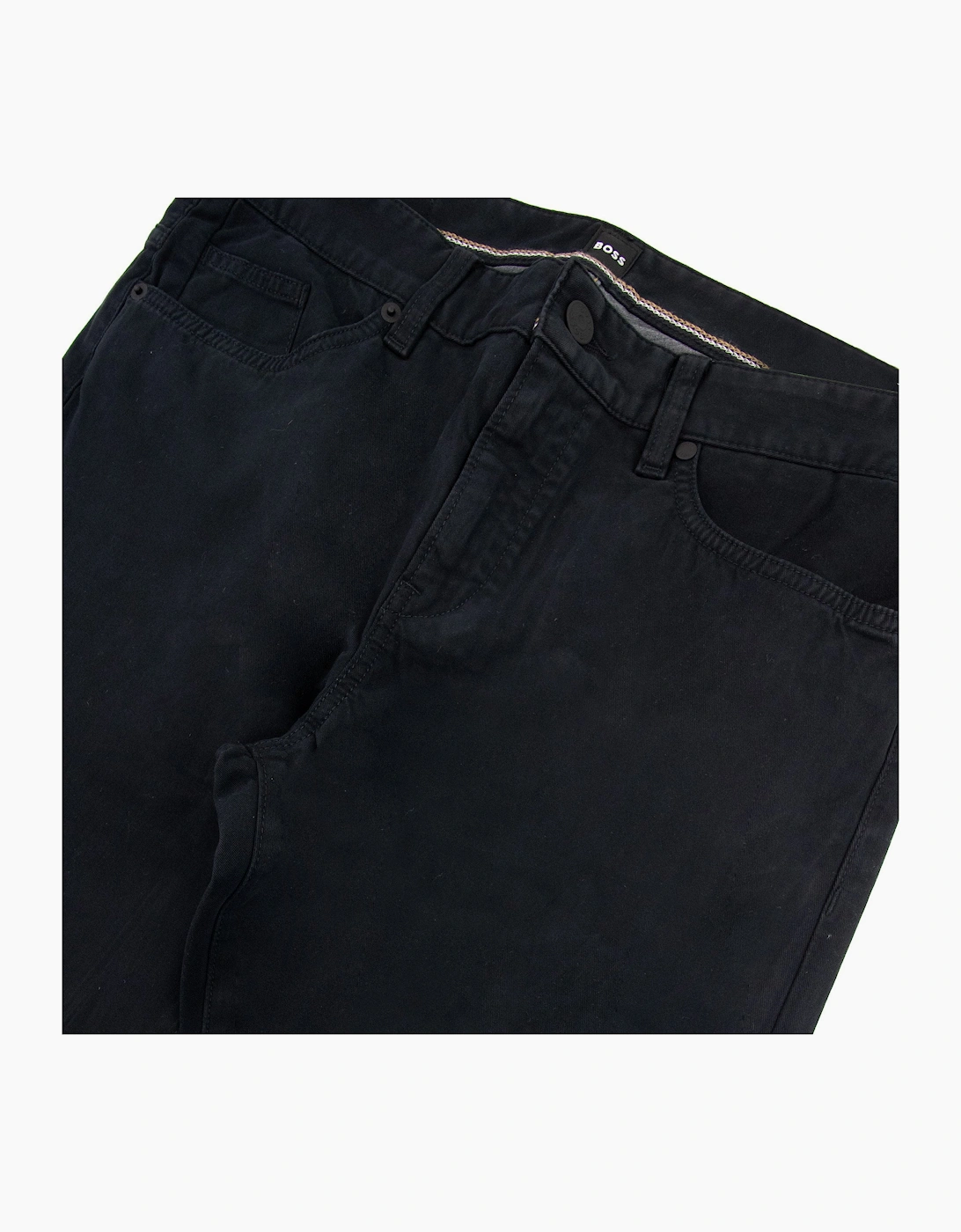 Hugo Boss Delaware3-1-20 Slim Fit Stretch Jean Black 001