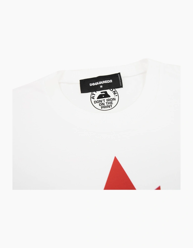 Dsquared2 Dsq2 Logo Print Cool T Shirt White 100