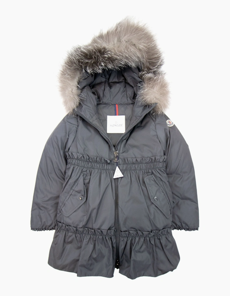 Moncler Junior Tourterelle Down Jacket Grey 927