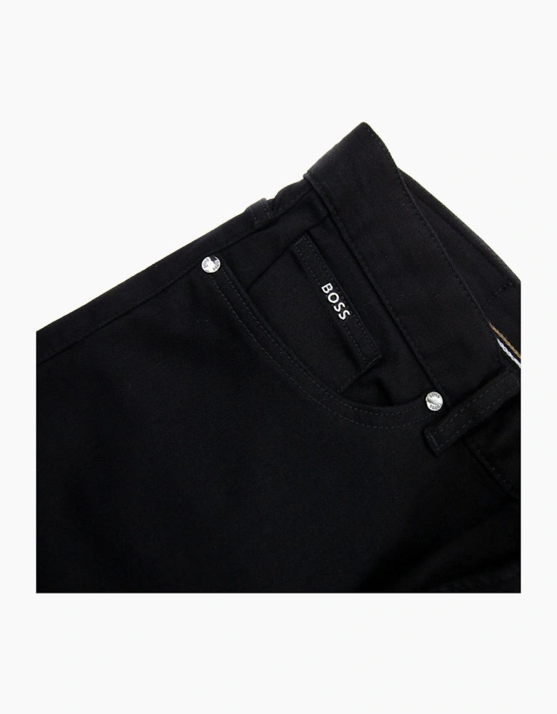 Hugo Boss Delaware3-1 Modern Authentic Slim Fit Jeans Black 002