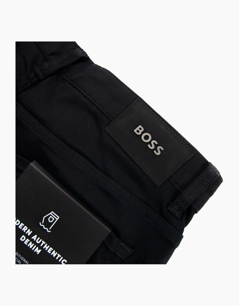 Hugo Boss Delaware3-1 Modern Authentic Slim Fit Jeans Black 002