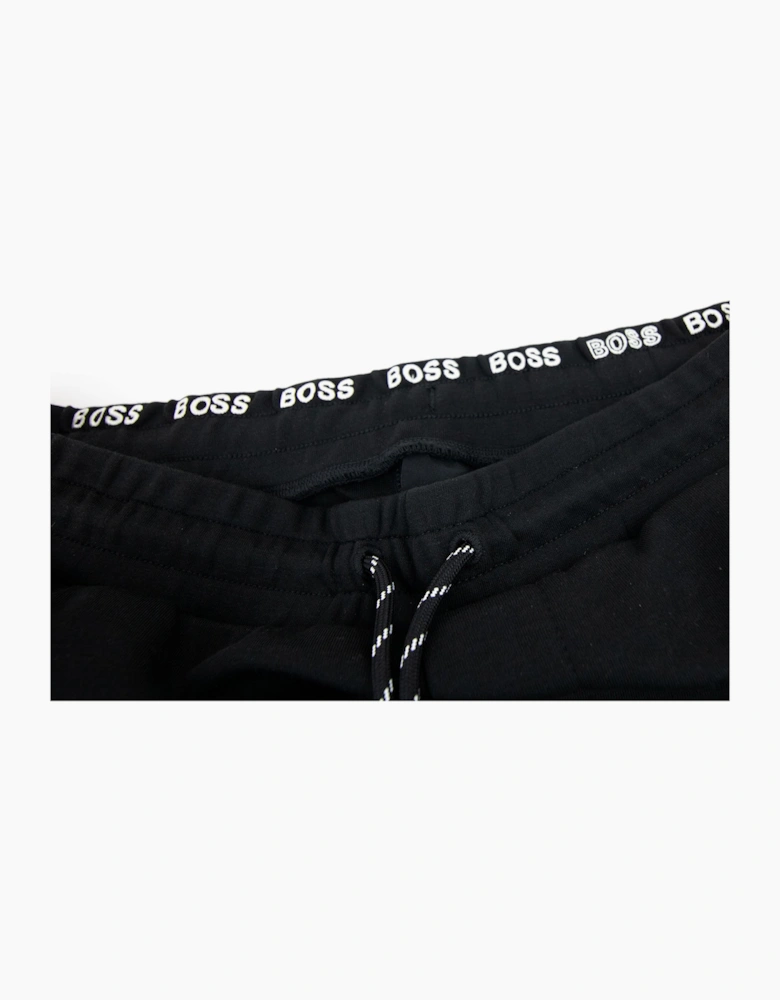 Hugo Boss Hadiko 1 Embroidered Logo Pants Black 001